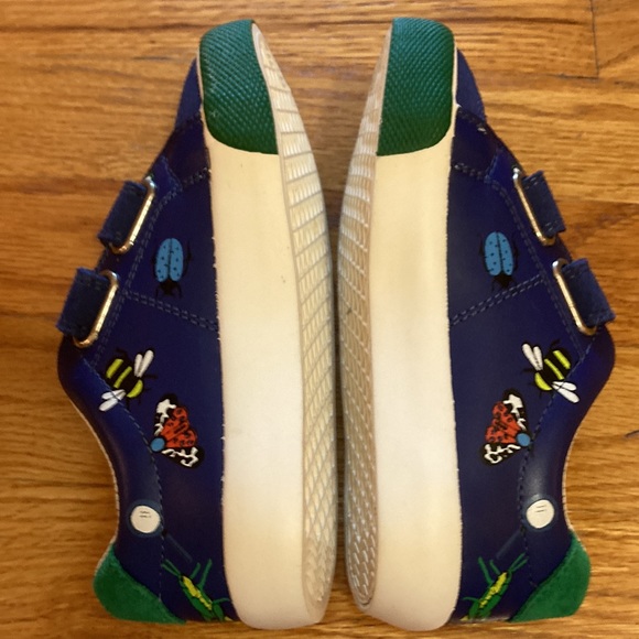 Mini Boden bug insect leather Velcro shoes size 9.5 c NIB - Picture 3 of 5
